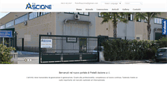 Desktop Screenshot of fratelliascione.it